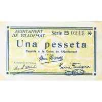 1 Peseta Vilademat
