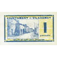 1 Peseta Vilademat