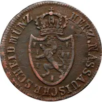 1/4 Kreuzer - Frederick William and Frederick August Joint Coinage