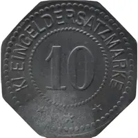 10 Pfennig - Freden am Leine Glasfabrik Schildhorst