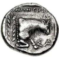 Tetradrachm - Demetrios son of Antionaides