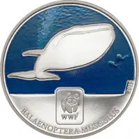 100 Francs CFA Blue Whale