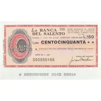 150 Lire Banca del Salento