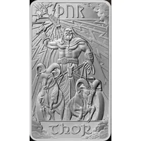 Thor 10oz Silver Minted Bullion Bar