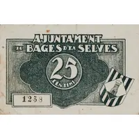25 Céntimos Bages d'en Selves