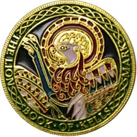 médaille de souvenir touristique - Book of Kells
