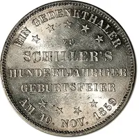 1 Thaler 'Memorial Thaler'