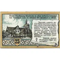 25 Pfennig Sparkasse