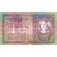 10 Kronen (CF stamp)