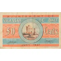 50 Céntimos Vilassar de Dalt