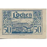 50 Heller Lochen