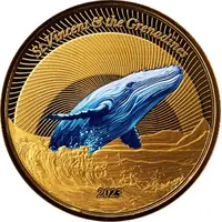 10 Dollars Humpback Whale, Colourised