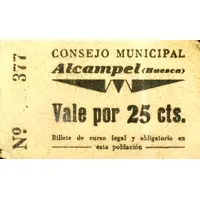 25 Céntimos Alcampel