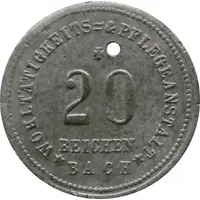 20 Pfennig - Reichenbach Wohltätigkeits and Pflegeanstalt