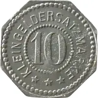 10 Pfennigs - Erfurt Königl. Gewehrfabrik