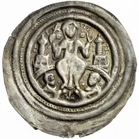 Denier Bracteate - Beatrix II of Winzenburg