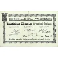 25 Céntimos Valderrobres