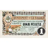 1 Peseta La Fuliola