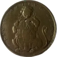 Medal - Oliver Cromwell - Lord Protector