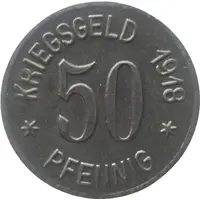 50 Pfennig - Neidenburg