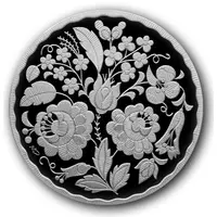 Medal - Kalocsai hímzés Kalocsa embroidery