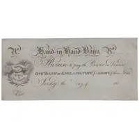 2 Shillings & 6 Pence Hand-in-Hand Bank