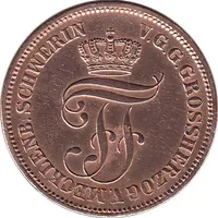 5 Pfennige - Frederick Francis II