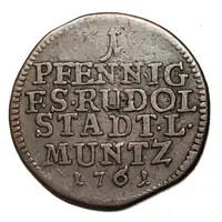 1 Pfennig - John Frederick