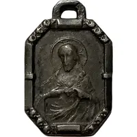 Médaille - Jésus, Marie et enfant