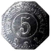 5 Pfennig - Lessen