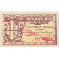 25 Céntimos Alcira