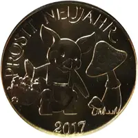 New Year Lucky Token Prosit Neujahr