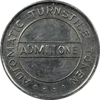Token - Admit One - Automatic Turnstile ATL Pty Limited