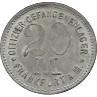 20 Mark - Frankfurt am Main Offizier-Gefangenenlager
