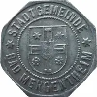 50 Pfennig - Bad Mergentheim