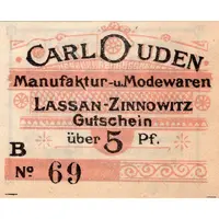 5 Pfennig Carl Duden