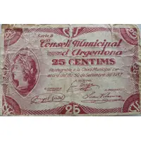 25 Céntimos Argentona