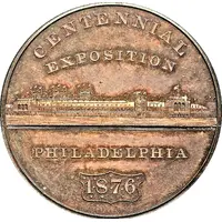 Dollar - U.S. Centennial Exposition Building