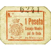 1 Peseta Onda