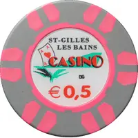 50 Euro Cents - Casino St-Gilles les Bains