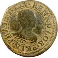 Double Tournois - Henriette of Lorraine 1st type