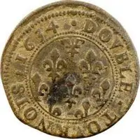 Double Tournois - Henriette of Lorraine 1st type