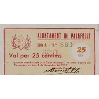 25 Céntimos Palafolls