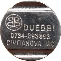 Shower Token - Duebbi Civitanova
