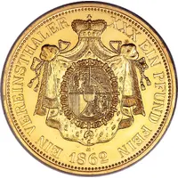 1 Vereinsthaler - Johann II Gold restrike