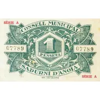 1 Peseta Sadurní d'Anoia