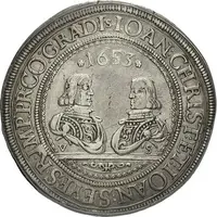 1 Thaler - Johann Christian and Johann Seyfried Krummau