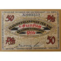 50 Pfennig Handelskammer für das südöstliche Westfalen