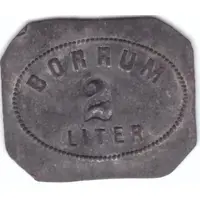 2 Liter Borrum