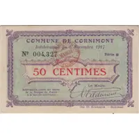 50 Centimes - Commune de Cornimont [88]